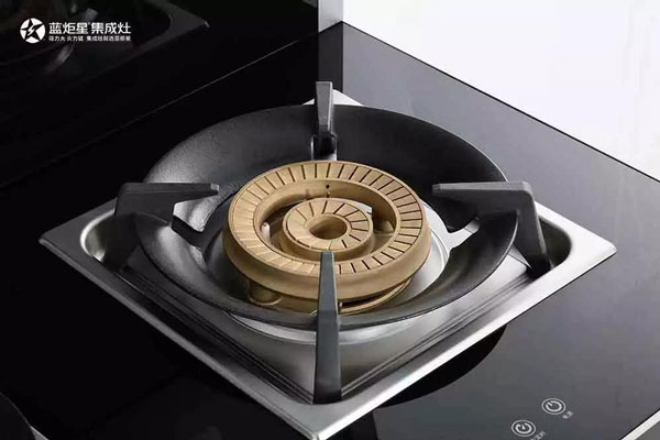 藍炬星S5集成灶自主研發專利全銅燃燒器