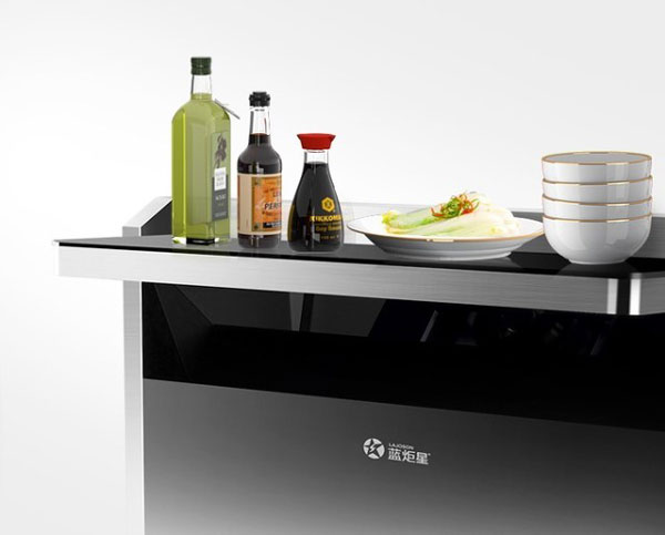 超大容量置物臺(tái)相當(dāng)于多出一個(gè)小櫥柜臺(tái)面