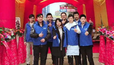 匠心獨具 藍炬星湖北江陵專賣店3.22開業盡顯風采！