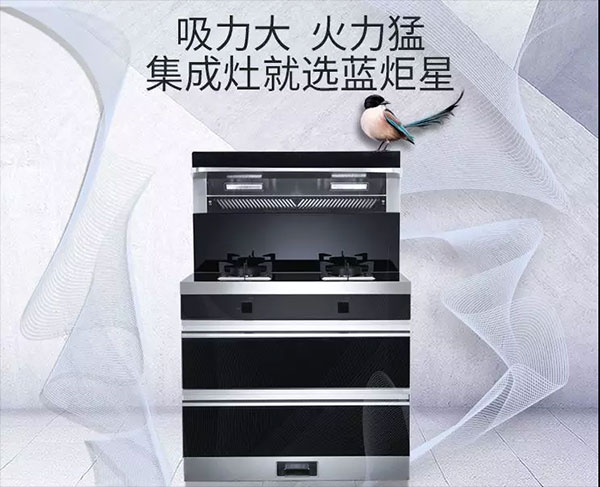 藍炬星D5集成灶