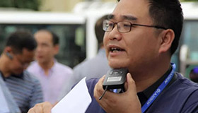 領導關懷|嵊州市市委副書記、市長嚴鋼一行領導督察藍炬星集成灶2019年重點建設項目