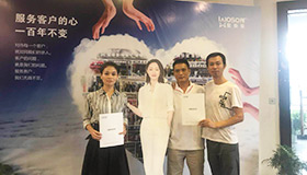 喜報(bào)，貴州鄧總成功加入藍(lán)炬星集成灶