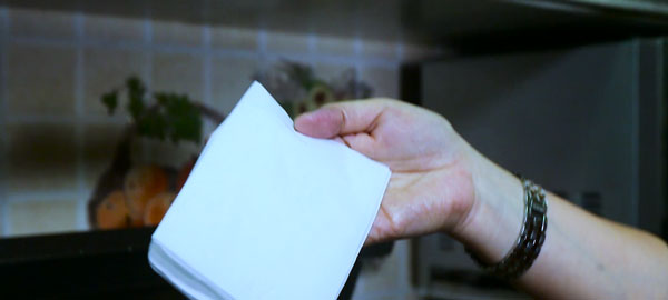 使用了十年的藍(lán)炬星集成灶依然油污不沾