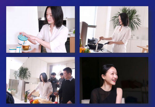 藍(lán)炬星集成灶代言人周迅