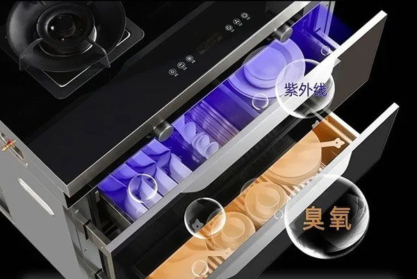 藍(lán)炬星集成灶配備消毒柜