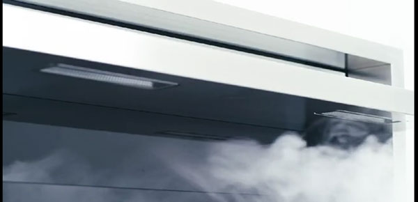 藍(lán)炬星集成灶強大吸油煙能力