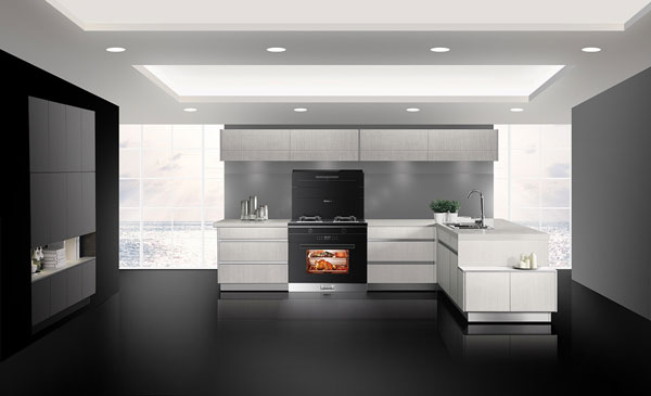 藍炬星集成灶廚房