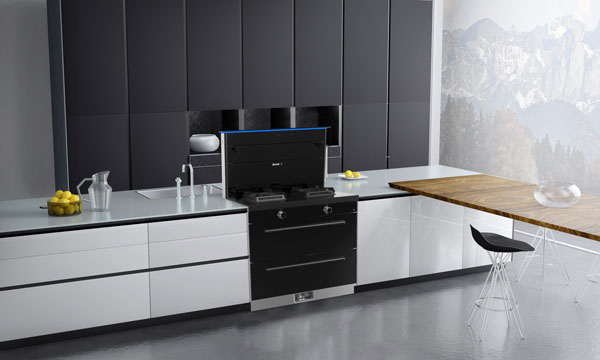 藍(lán)炬星AIoT高端集成灶廚房