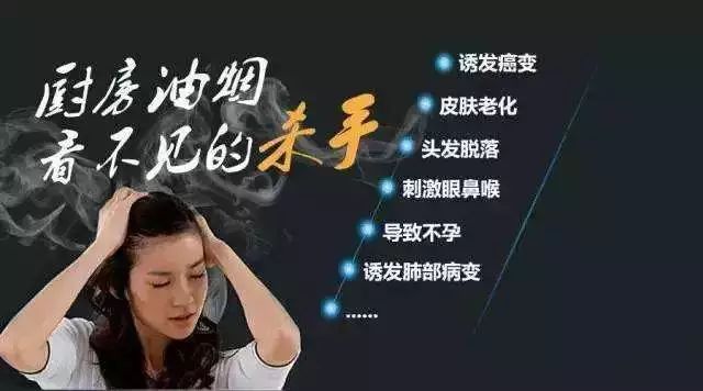 廚房油煙傷皮膚