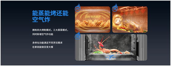 減肥還想吃烤炸食物？藍炬星蒸烤炸集成灶幫您實現