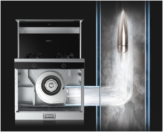 藍(lán)炬星集成灶的吸力有多大？