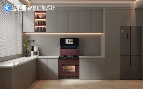 想創業開店當老板，就選集成灶-藍炬星智慧屏集成灶